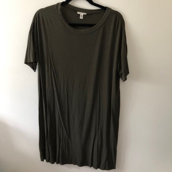 Urban Outfitters Olive Green T-Shirt Dress - Picture 1 of 4